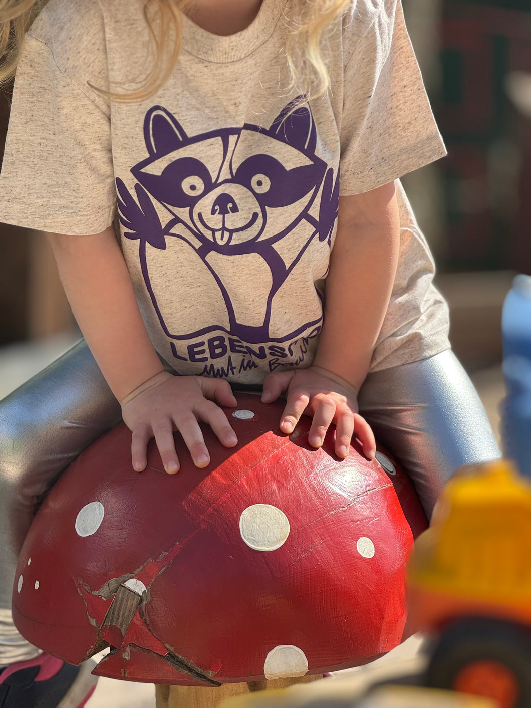 Kids Shirt Waschbär