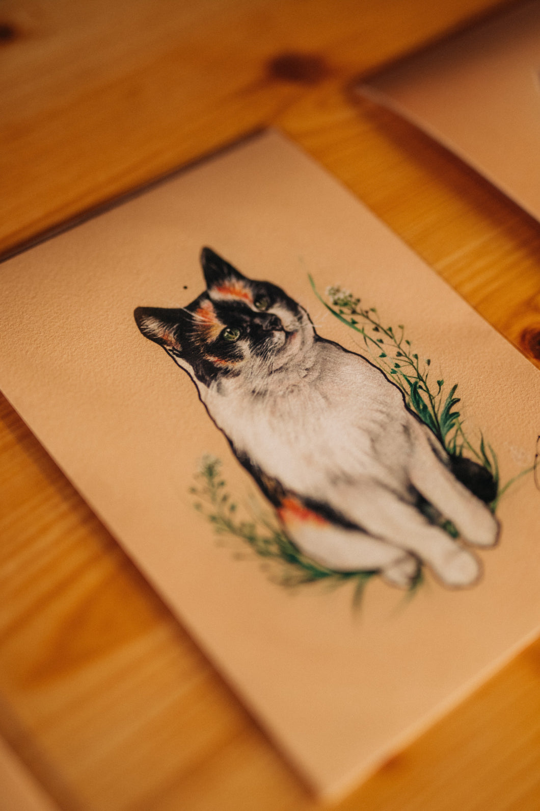 Artprint Katze Dinga von Jessica Mach
